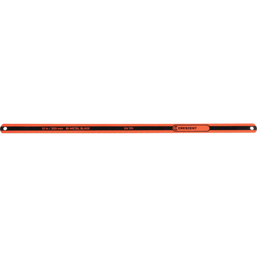 Lames de rechange pour scie &agrave; m&eacute;taux, Bim&eacute;tal, 12" lo, 24 dents par pouce Nuna Depot Inc.