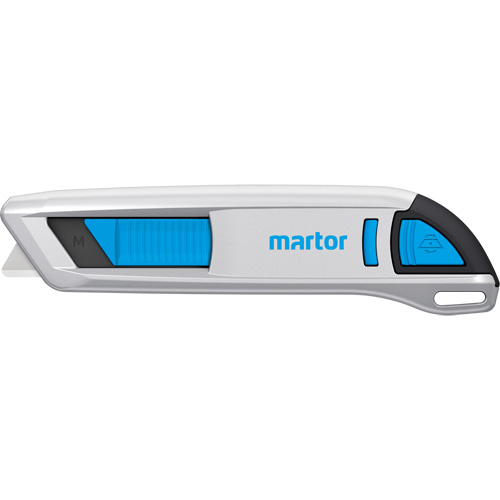 Secunorm 500 Retractable Safety Knife, 9 mm, Aluminum Handle Nuna Depot Inc.