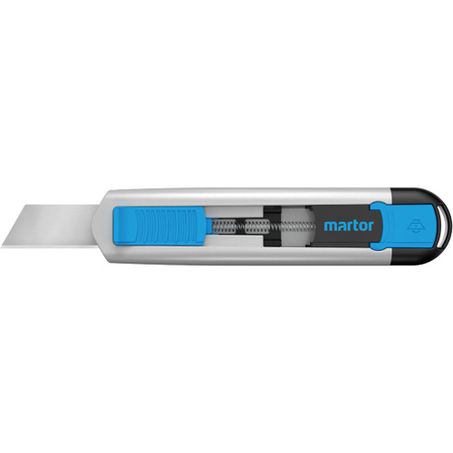 SECUNORM 540 Retractable Knife with Styropor Blade No. 17940, 36 mm, Stainless Steel, Heavy-Duty, Aluminum Handle Nuna Depot Inc.