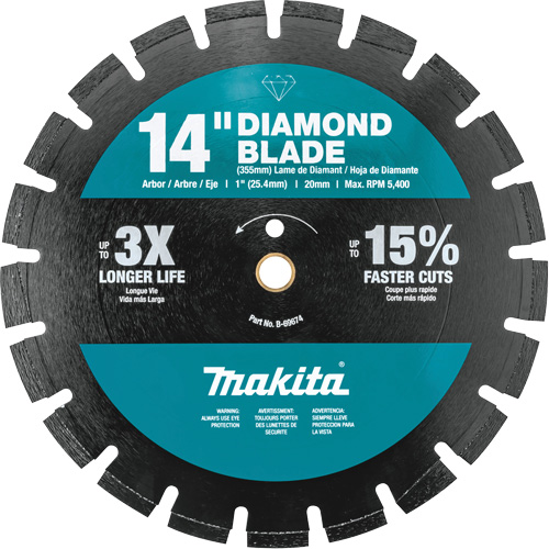 Segmented Diamond Blade, Dual Purpose Nuna Depot Inc.