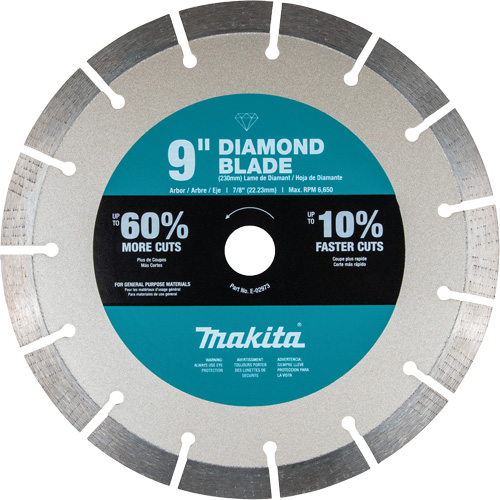 Ultra-Premium Plus Diamond Blade, Segmented, General Purpose Nuna Depot Inc.