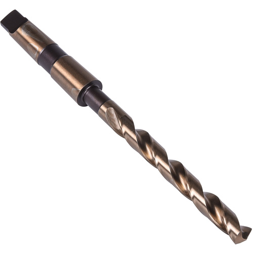 Foret &agrave; queue conique robuste, 9/16", Acier rapide au cobalt, Cannelure 4-7/8", Pointe de 135° Nuna Depot Inc.