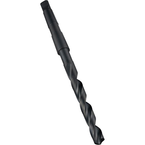 Thinned Point Taper Shank Drill Bit, 23.25 mm, High Speed Steel, 155 mm Flute, 118° Point Nuna Depot Inc.