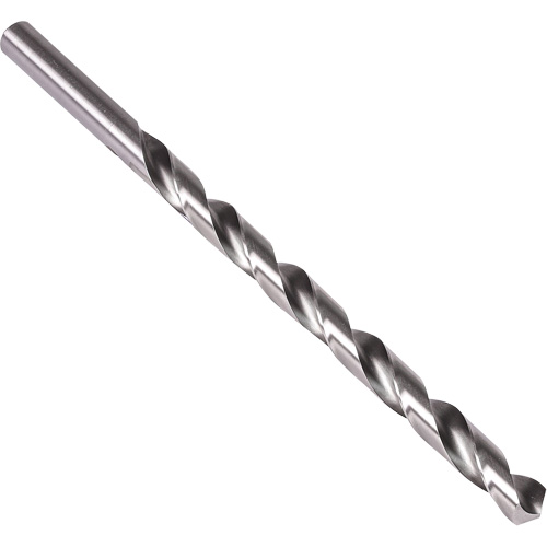 Extra Length Drill Bit, 3/16", High Speed Steel, 9" Flute, 118° Point Nuna Depot Inc.