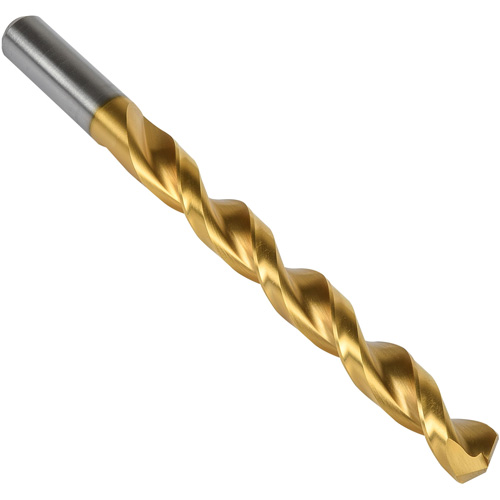 Jobber Drill Bit, High Speed Steel, 3/16", 3-1/2" L, 2-5/16" Flute, 135° Point Angle Nuna Depot Inc.
