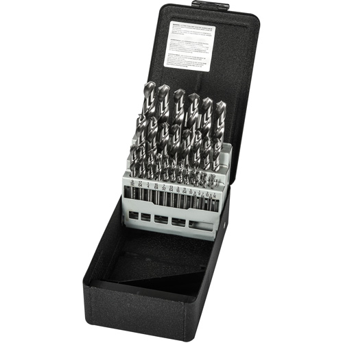 Stub Length Drill Bit Set, 29 Pieces, High Speed Steel Nuna Depot Inc.