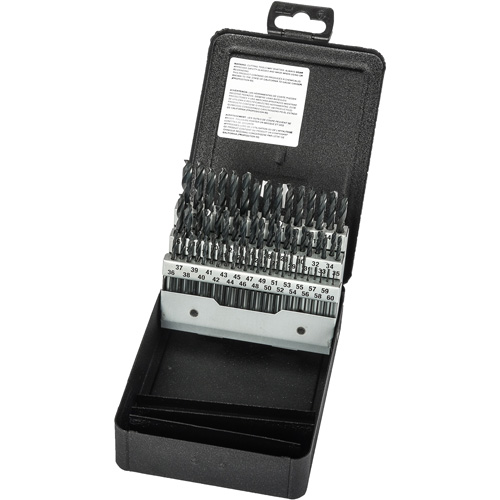 Stub Length Drill Bit Set, 60 Pieces, High Speed Steel Nuna Depot Inc.
