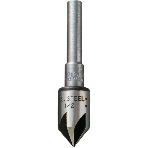 Countersink Bit, 1/2", High Speed Steel, 82° Angle, 5 Flutes Nuna Depot Inc.