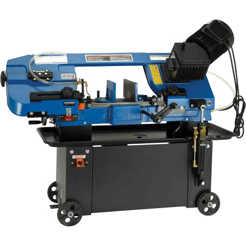 JHVG-712 Metal Bandsaw, Horizontal, 7" Round and 7" x 12" Rectangular Cutting Capacity Nuna Depot Inc.