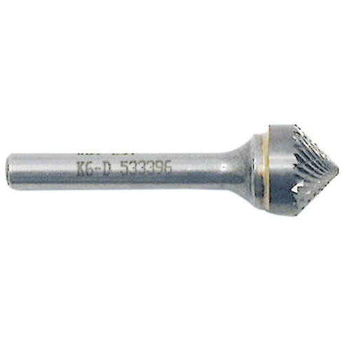 Cone Point Burr, 1/2" Dia., 1/4" Shank, 1/4" Depth of Cut Nuna Depot Inc.