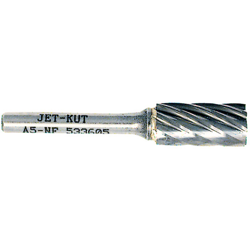 Fraise cylindrique pour aluminium/mat&eacute;riaux non ferreux A5-NF JET-KUT, 1/2" Dia., 1/4" Tige Nuna Depot Inc.