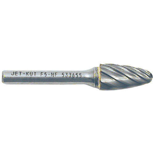 Fraise &agrave; bout rond F5-NF 1/4" pour aluminium/mat&eacute;riaux non ferreux, 1/2" dia. Nuna Depot Inc.