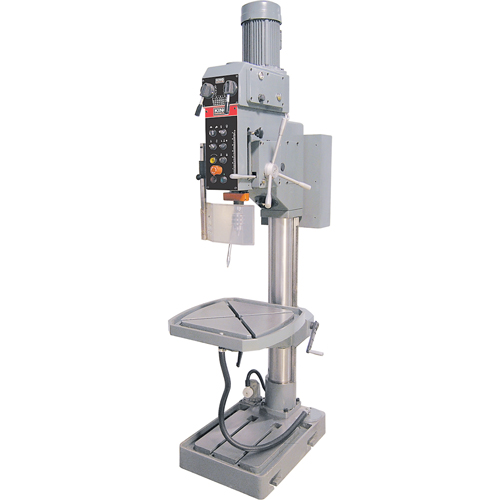 Variable Speed Gearhead Drill Presses, 5/8" Chuck, 2 Speed(s), 22" W x 22" L, #4 Morse Nuna Depot Inc.