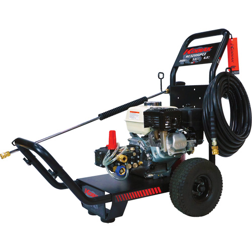 Medium-Duty Professional Pressure Washers, Gasoline, 2500 PSI, 3 GPM Nuna Depot Inc.