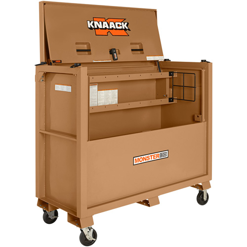 Coffre Piano Monster Box, 66" la x 30" p x 54-1/2" h, Beige Nuna Depot Inc.