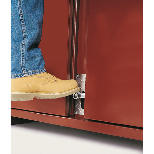 Jobsite Shelf Cabinet, Steel, 47.5 Cubic Feet, Red Nuna Depot Inc.