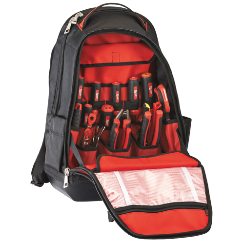 Jobsite Backpack, 20" L x 16" W, Black, Ballistic Nuna Depot Inc.