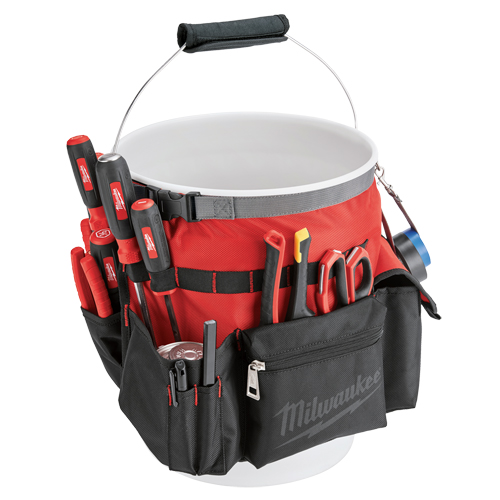 Sac organiseur pour seau, 10" lo x 10" la x 13-1/2" h, Nylon, Rouge Nuna Depot Inc.
