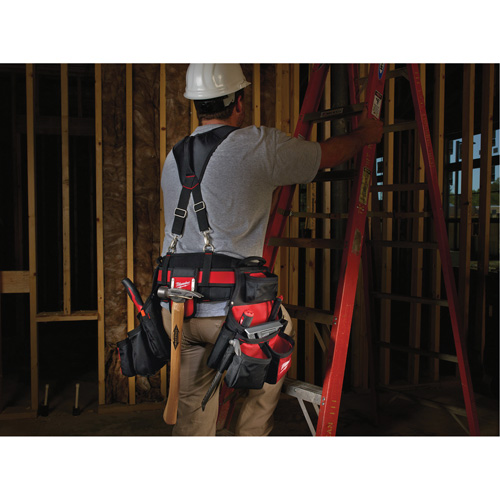 Ceinture de travail a/m&eacute;canisme de suspension pour entrepreneur, Nylon, Noir Nuna Depot Inc.