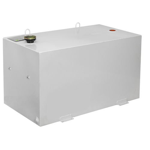 Steel Fuel Transfer Tank, Steel, 100 Gal. Capacity, White Nuna Depot Inc.
