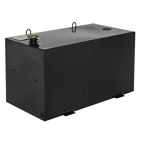 R&eacute;servoir de transfert pour carburant en acier, Acier, Capacit&eacute; 100 gal., Noir Nuna Depot Inc.