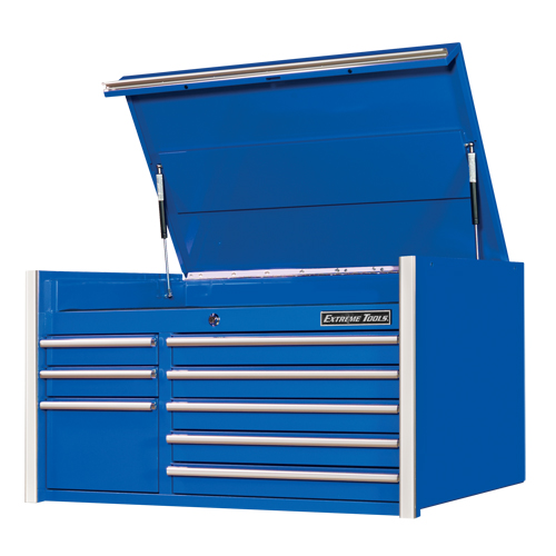 RX Series Tool Chest, 41" W, 8 Drawers, Blue Nuna Depot Inc.