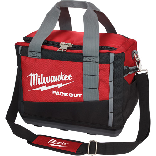Packout Tool Bag, Ballistic Nylon, 2 Pockets, Black/Red Nuna Depot Inc.