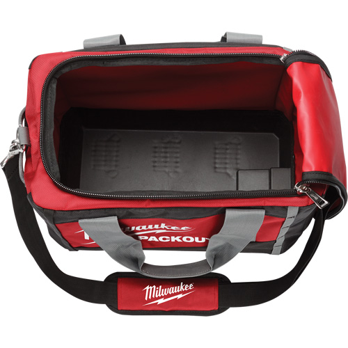 Packout Tool Bag, Ballistic Nylon, 2 Pockets, Black/Red Nuna Depot Inc.