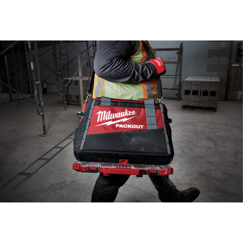 Packout Tool Bag, Ballistic Nylon, 8 Pockets, Black/Red Nuna Depot Inc.
