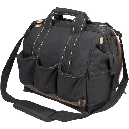 Porte-outils &agrave; compartiments multiples, Polyester, 33 pochettes, Noir Nuna Depot Inc.