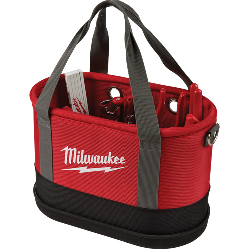 Aerial Utility Oval Bag, Ballistic Nylon, 14 Pockets, Black/Red Nuna Depot Inc.