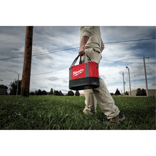Aerial Utility Oval Bag, Ballistic Nylon, 14 Pockets, Black/Red Nuna Depot Inc.