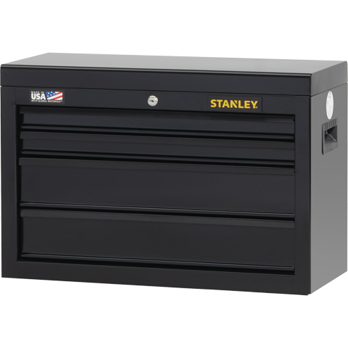 100 Series Tool Chest, 26" W, 4 Drawers, Black Nuna Depot Inc.
