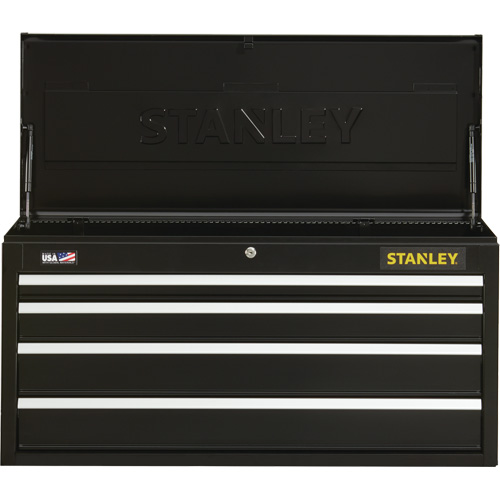 300 Series Tool Chest, 41" W, 4 Drawers, Black Nuna Depot Inc.