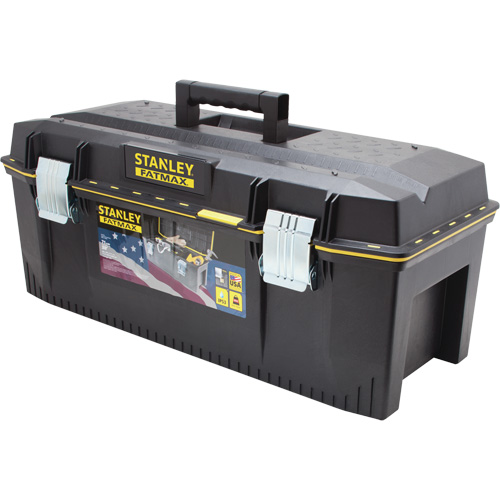 FatMax&reg; Structural Foam Tool Box, 28" W x 12-1/2" D x 11" H, Black/Yellow Nuna Depot Inc.