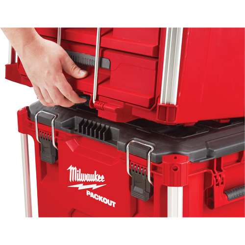 Boîte &agrave; outils avec 3 tiroirs Packout, 16-1/3" x 14-1/3" x 22-1/5", Noir/Rouge Nuna Depot Inc.