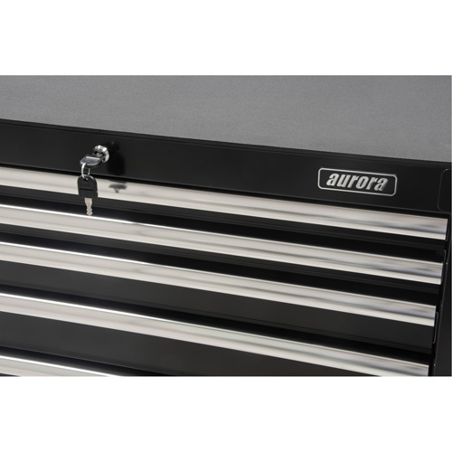 Industrial Tool Cart, 6 Drawers, 39" W x 20-4/5" D x 38-1/2" H, Black Nuna Depot Inc.