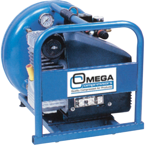 Contractor Series Air Compressors, Electric, 2.6 Gal. (3.2 US Gal), 125 PSI, 115/1 V Nuna Depot Inc.