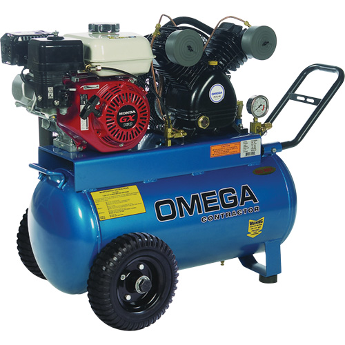 Contractor Series Air Compressors, Gas, 16.6 Gal. (20 US Gal), 125 PSI Nuna Depot Inc.
