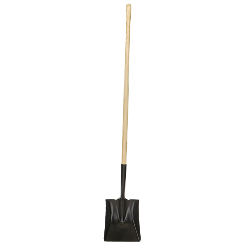Square-Point Shovel, Wood, Tempered Steel Blade, Straight Handle, 49-1/2" Long Nuna Depot Inc.