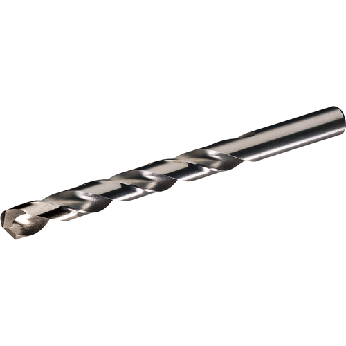 Foret court robuste a&eacute;ronautique, Acier rapide, A, 3-7/8" lo, 2-10/16" Cannelure, 135° Angle Nuna Depot Inc.