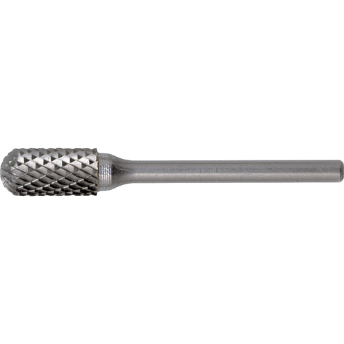 Solid Carbide Burrs - Cylinder Shape with Ball Nose, SC-6, 5/8" Dia., 1" Depth of Cut Nuna Depot Inc.