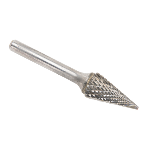 Fraises au carbure solide - Forme conique pointue, SM-5, 1/2" dia., 1/4" Tige, 22,2 mm Prof. de la coupe Nuna Depot Inc.