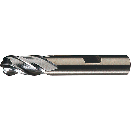 Centre Cutting Ball Nose Single End Finishers, 3/4" Dia., 4 Flutes, High Speed Steel Nuna Depot Inc.