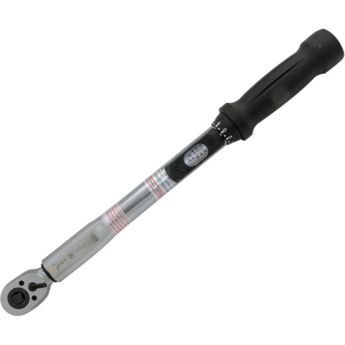 Cl&eacute; dynamom&eacute;trique &agrave; t&ecirc;te fine pour usage intensif, &agrave; cliquer, Entraînement 3/8" carr&eacute;, 10 - 80 lb-pi Nuna Depot Inc.