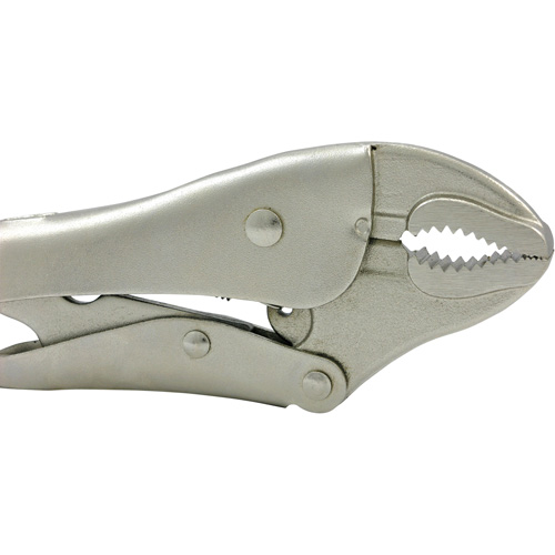 Pinces verrouillables super robustes J10WR avec couteau, Longueur 10", M&acirc;choire courb&eacute;e Nuna Depot Inc.