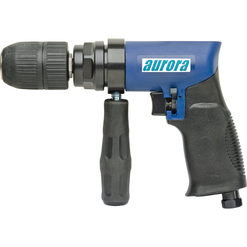 Perceuse r&eacute;versible pneumatique 1/2", 4 pi³/min, 1/4" NPT, 88 dBA, 1/2" mandrin Nuna Depot Inc.