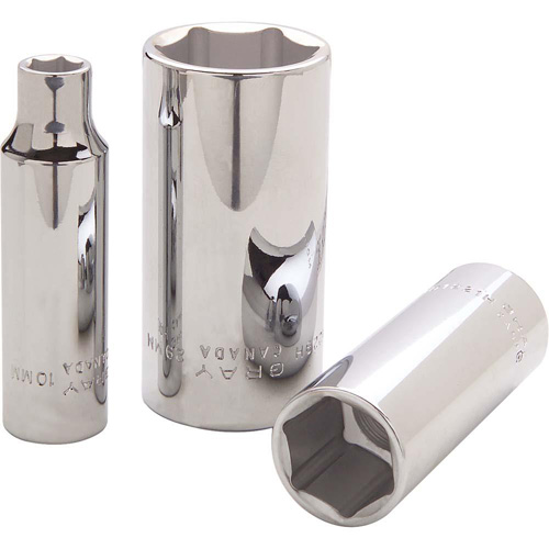 Douille, 10 mm, Prise 1/2", 6 pans, Profond Nuna Depot Inc.