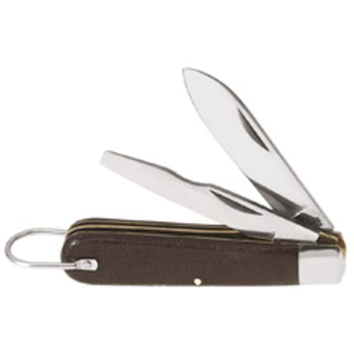 2-Blade Pocket Knife, 2-1/2" Blade, Carbon Steel Blade, Plastic Handle Nuna Depot Inc.