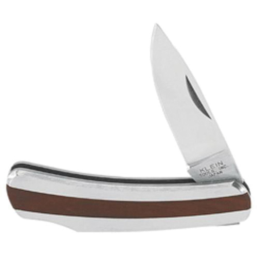 Pocket Knife with Drop Point Blade, 2-1/4" Blade, Stainless Steel Blade, Stainless Steel Handle Nuna Depot Inc.